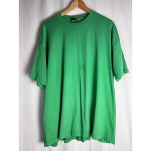 VTG‎ Best Fruit Of The Loom XXXL Green T-Shirt Mens Made In USA Single Stitch